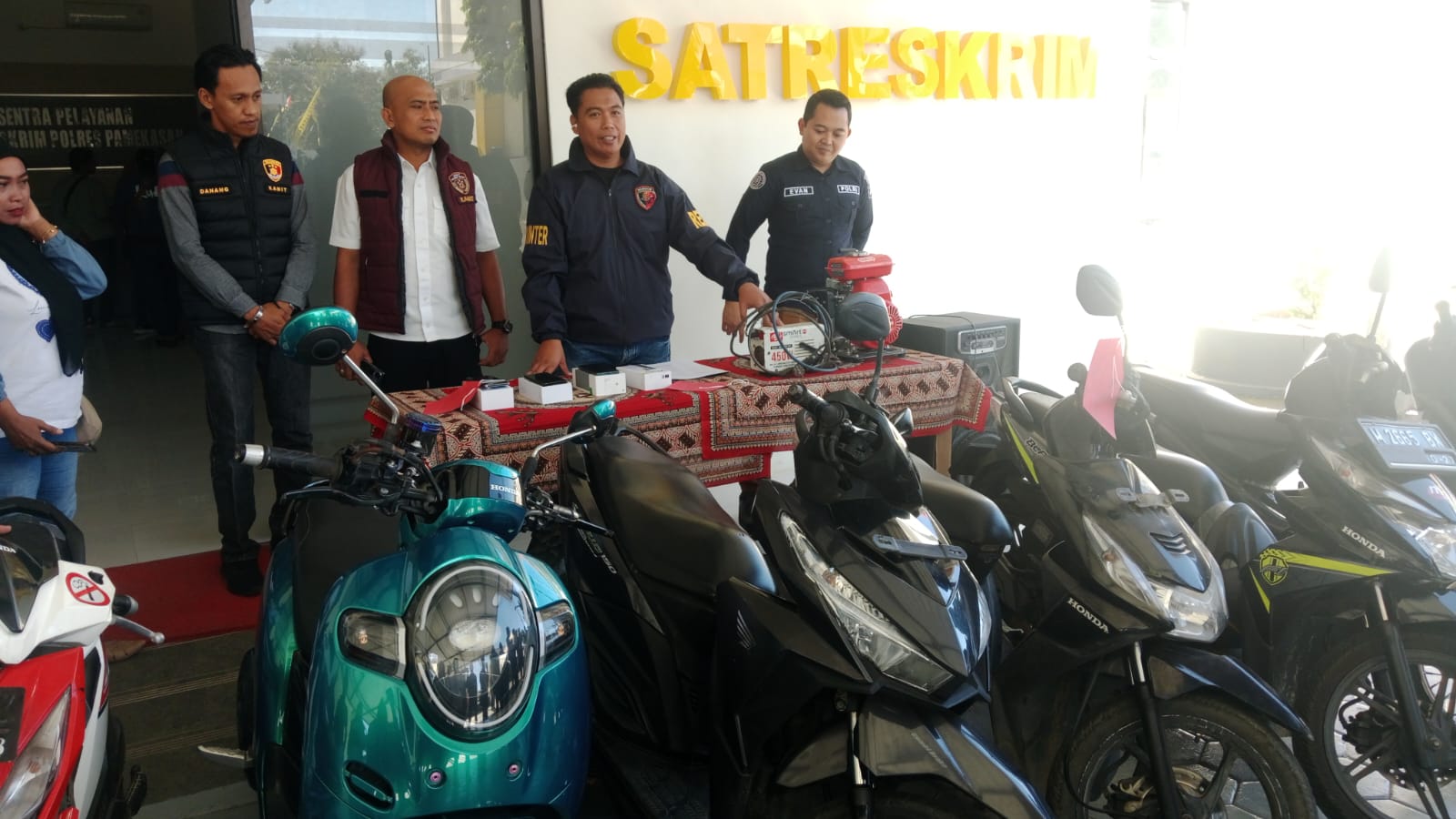 7 Kasus Pencurian dan Pembobolan Dalam Satu Pekan di Lokasi Berbeda, Di Ringkus Polres Pamekasan