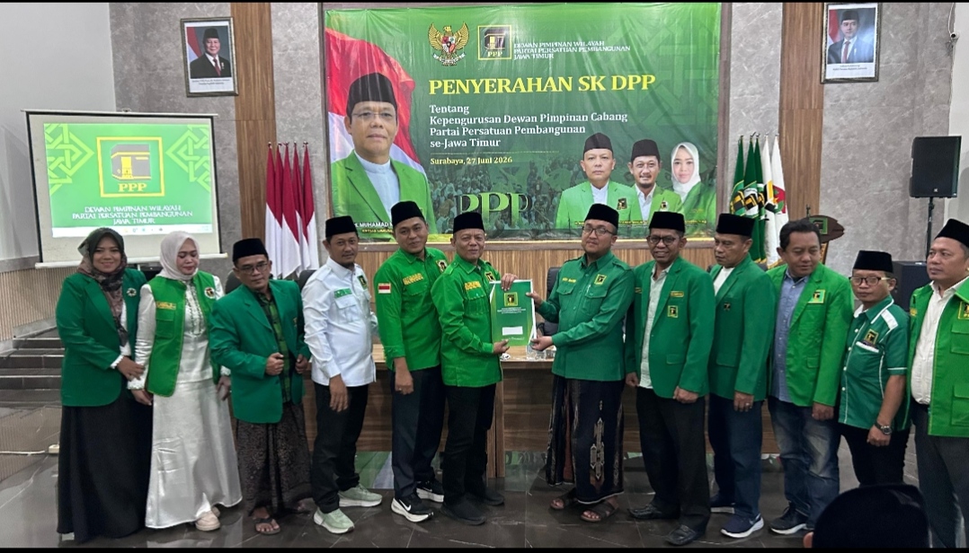 Ra Bakir Hasan Resmi Nahkodai DPC PPP Pamekasan Periode 2026–2031, Era Baru Partai Ka’bah Dimulai