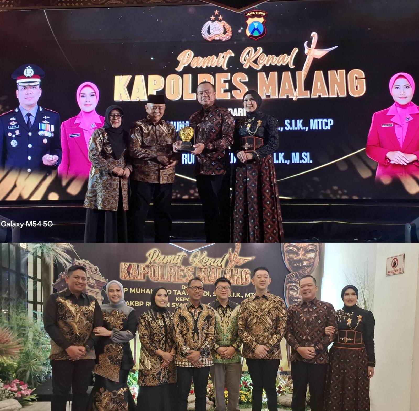 Bupati Malang Hadiri Pisah Kenal Kapolres Malang , Perkuat Sinergi Forkopimda Malang Raya
