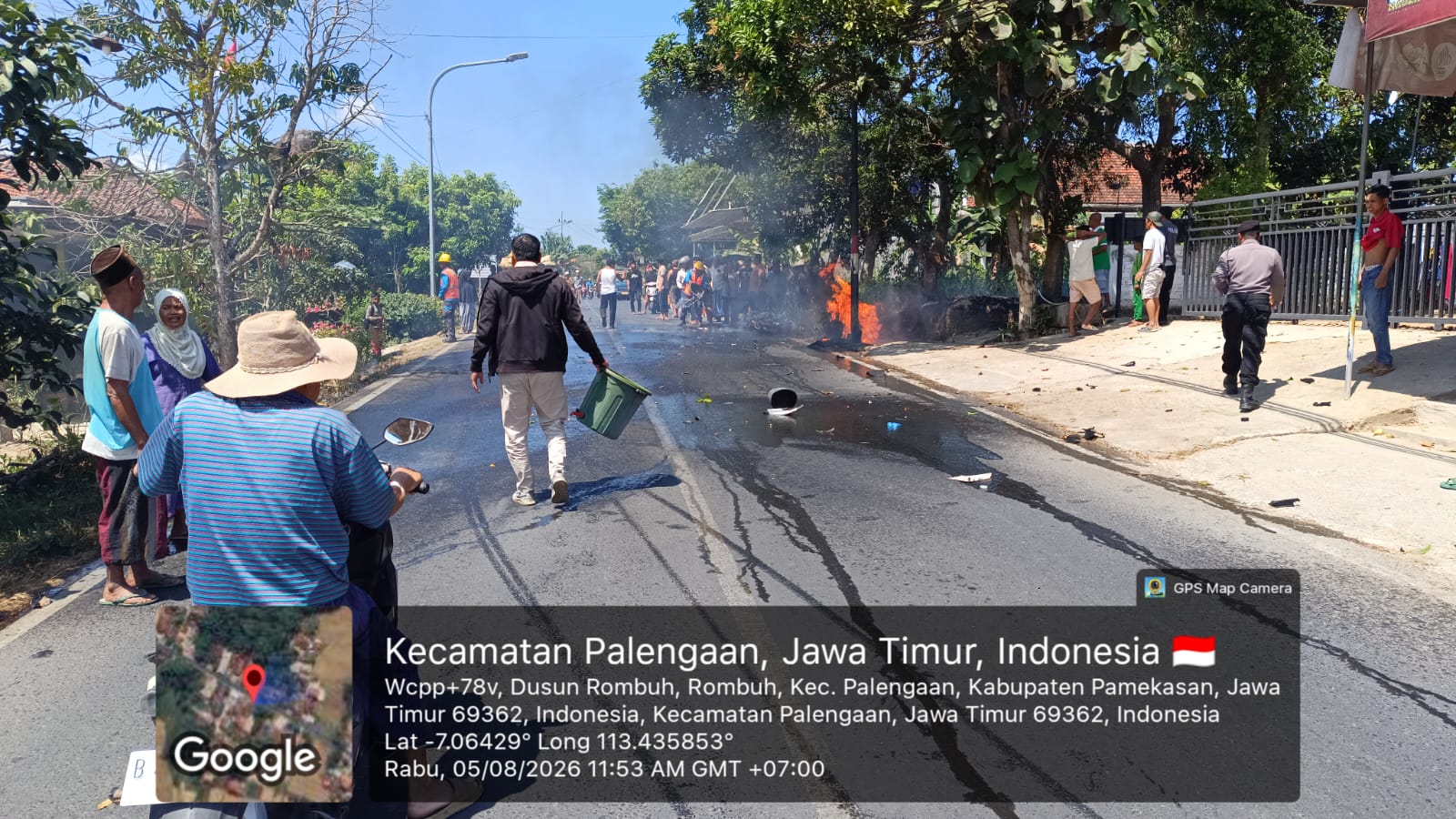 Kecelakaan Motor Vs Mobil di Palengaan Laok, Satu Orang Meninggal Dunia