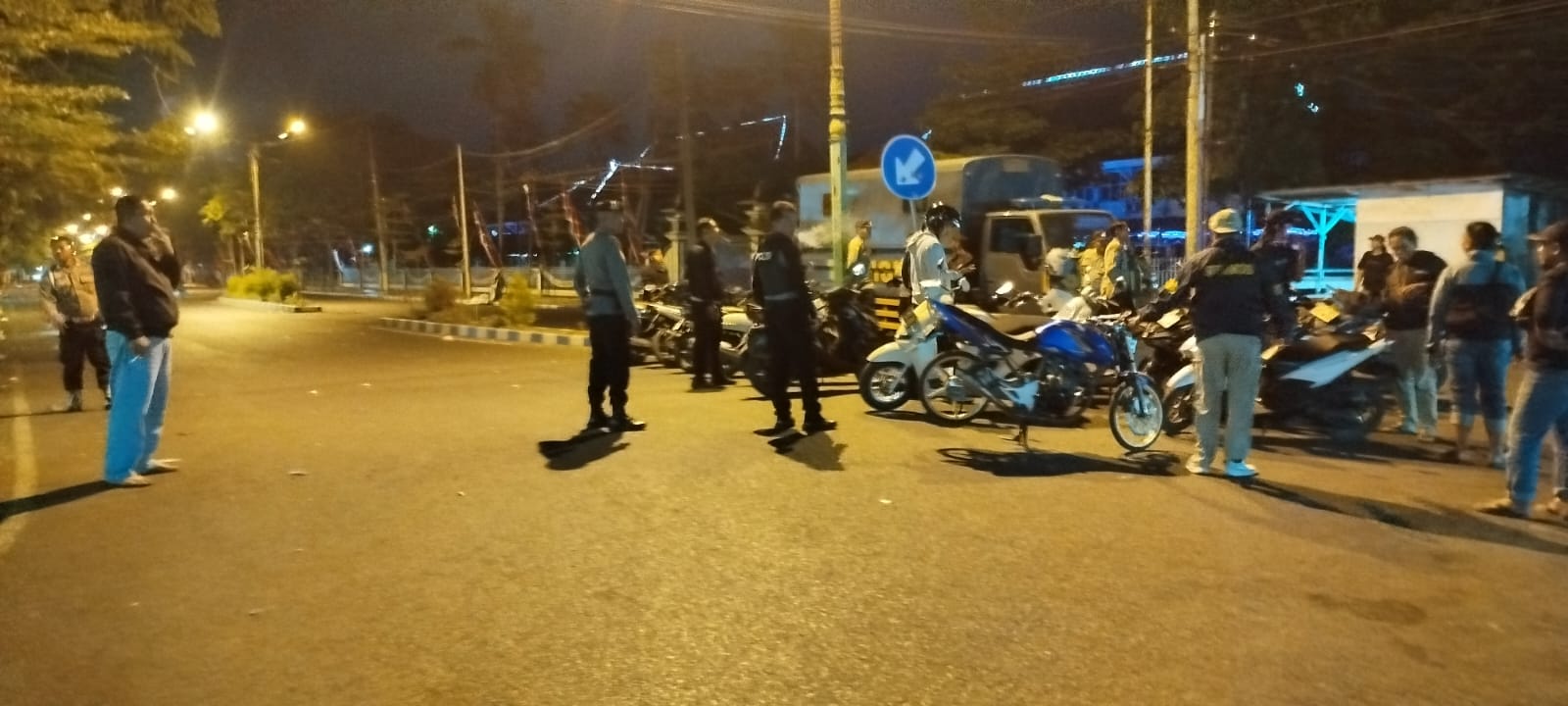 Antisipasi Balap Liar dan Gangguan Kamtibmas, Polres Pamekasan Amankan 62 Unit Sepeda Motor