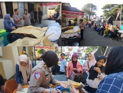 MBG dan Cek Kesehatan Gratis Polresta Malang Kota Menyapa Warga di Polsek Blimbing