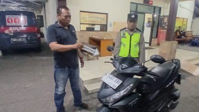Polisi Tangkap Pelaku Curanmor di Sawah Bululawang, Motor Korban Berhasil Diamankan