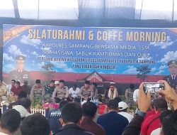Polres Sampang Gelar Silaturahmi dan Coffee Morning, Reaksi Positif dari Beberapa Kalangan Bermunculan