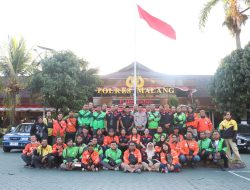 Polres Malang Bersinergi dengan Ojol, Perkuat Keamanan di Kabupaten Malang