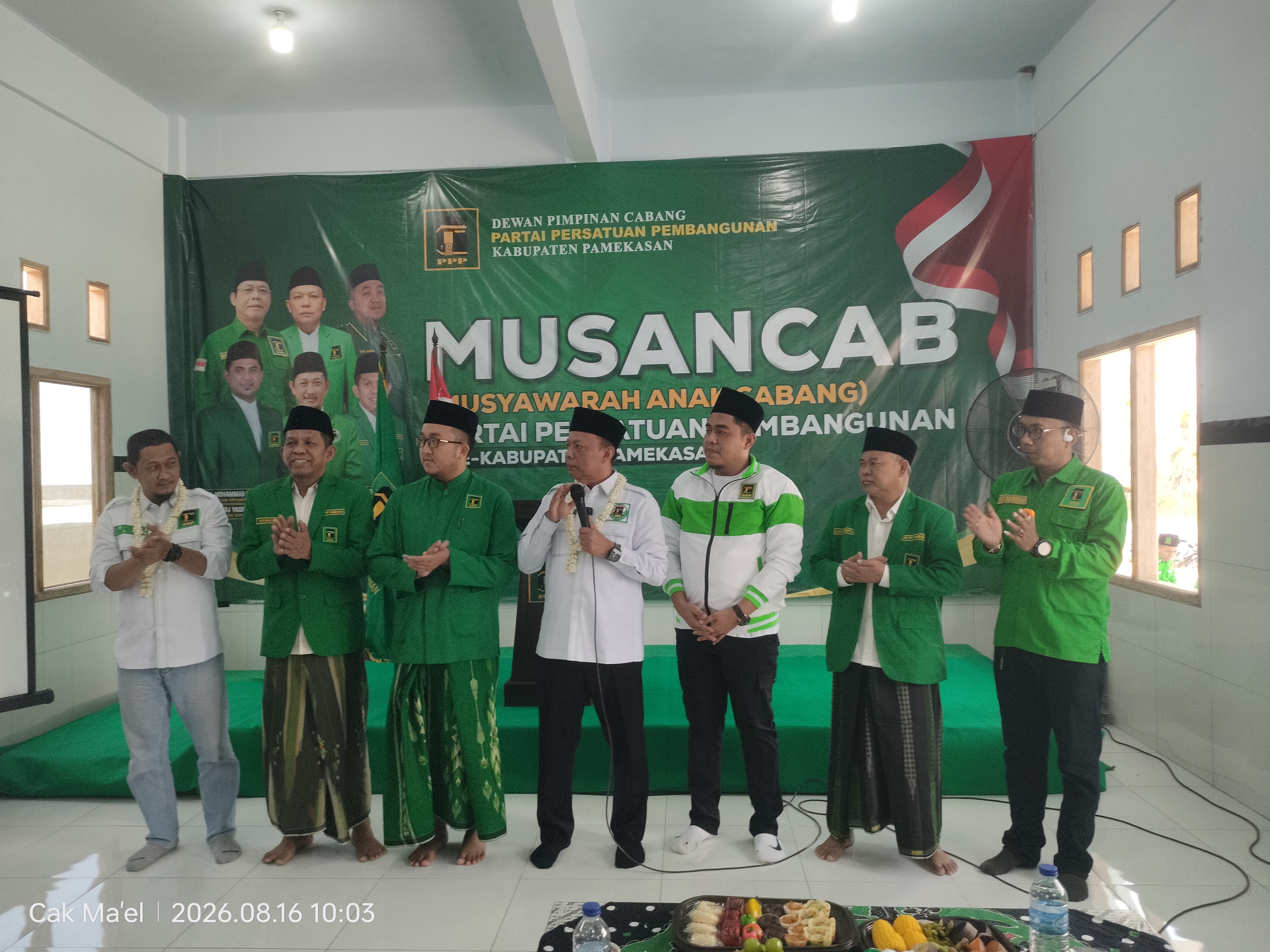DPW PPP Buka Musancab 13 Kecamatan di Pamekasan, Target 2029 Kembali ke Senayan