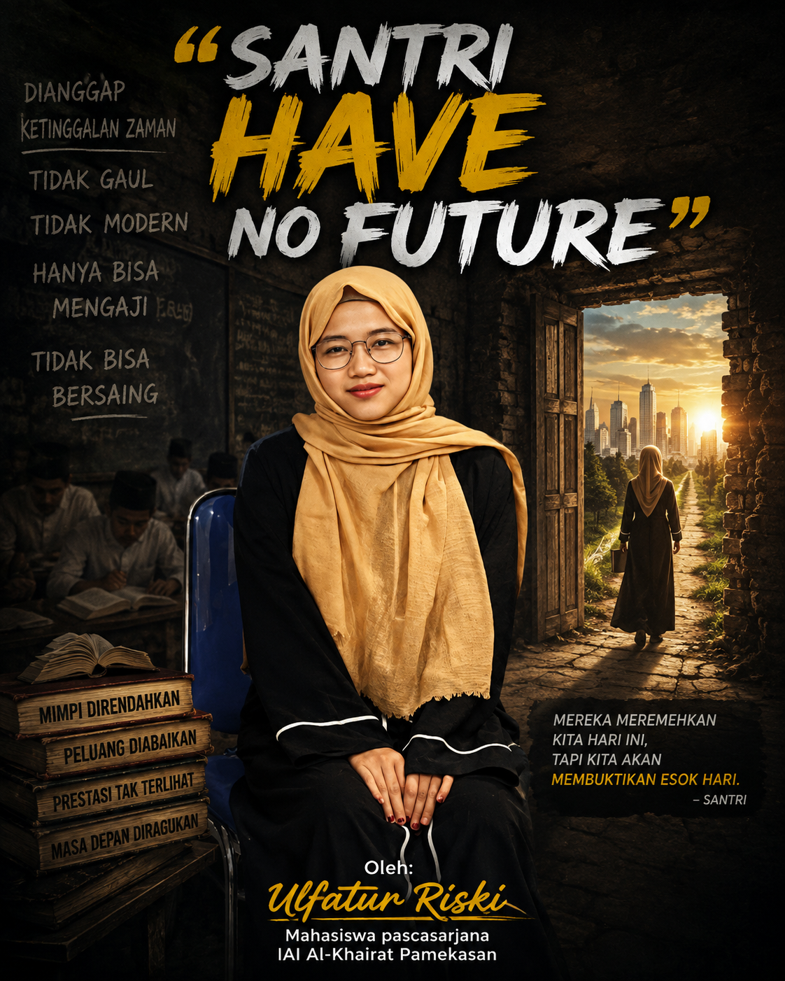 ”Santri Have No Future”
