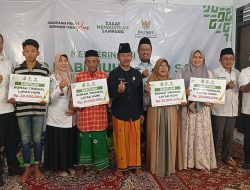 BAZANAS Sampang Berikan Bantuan Rumah Tidak Layak Huni (RTLH),