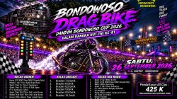 Bondowoso Drag Bike Dandim Cup 2026 Siap Digelar, Adu Kecepatan Meriahkan HUT TNI ke-81