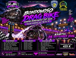 Bondowoso Drag Bike Dandim Cup 2026 Siap Digelar, Adu Kecepatan Meriahkan HUT TNI ke-81