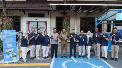 Polresta Malang Kota Sediakan Anjungan Air Siap Minum Gratis, Tingkatkan Kenyamanan Pelayanan Publik