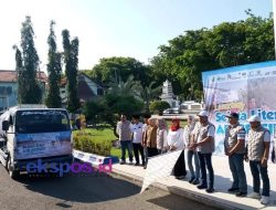 Bupati Sampang Lepas Langsung Truk Tangki Sejuta Air Bersih ke Desa Terdampak Kekeringan
